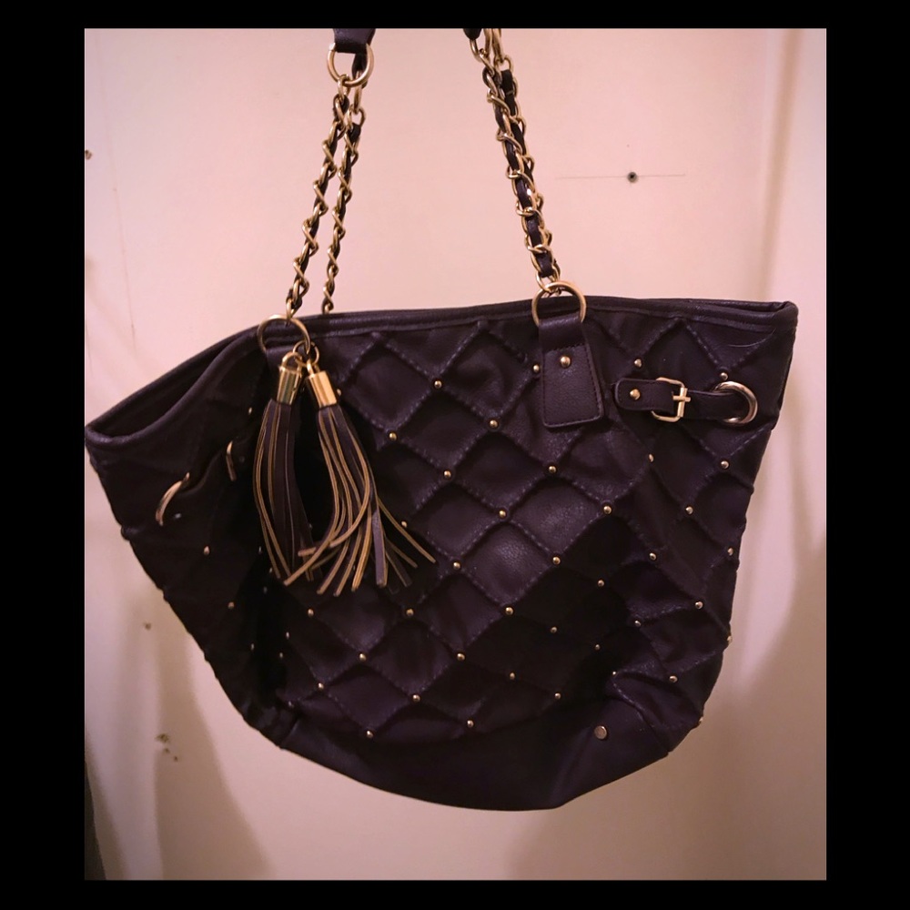 Big Bhudda leather handbag